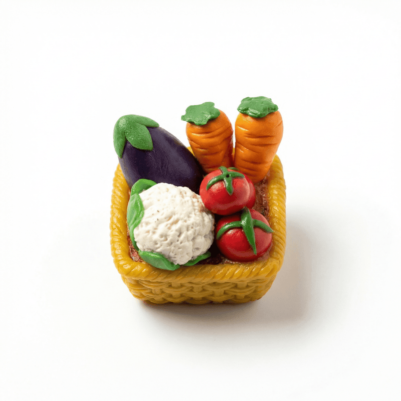 VEGGI BASKET FRIDGE MAGNET - PICKITT MARKET