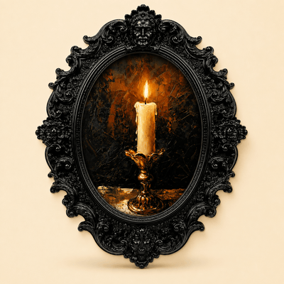 Vintage Candle Fridge Magnet - PICKITT MARKET