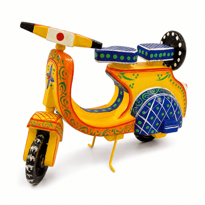 Wooden Scooter Showpiece (PREPAID ONLY) - PICKITT MARKET