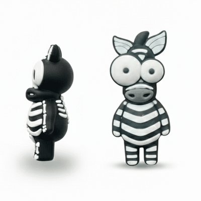 ZEBRA FRIDGE MAGNET - PICKITT MARKET